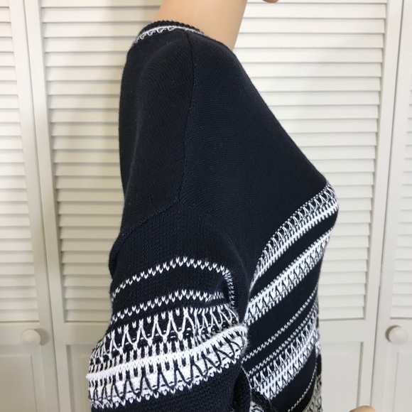 Great Condition Vince Striped Tunic Cotton Sweater Small - Picture 10 of 12